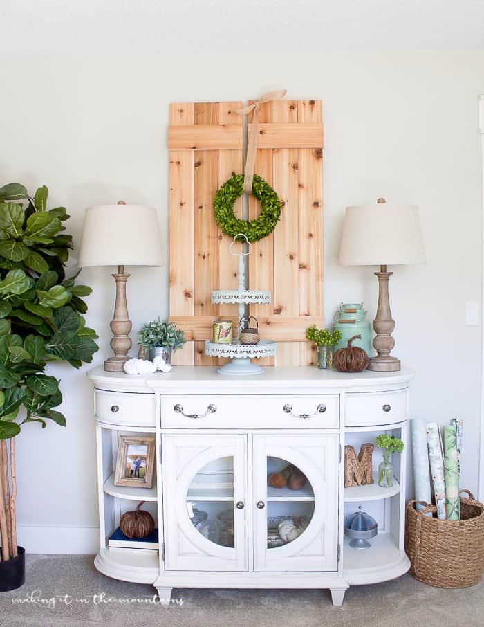 Fall Farmhouse Decor (Work it Wednesday) – THE BLISSFUL BEE