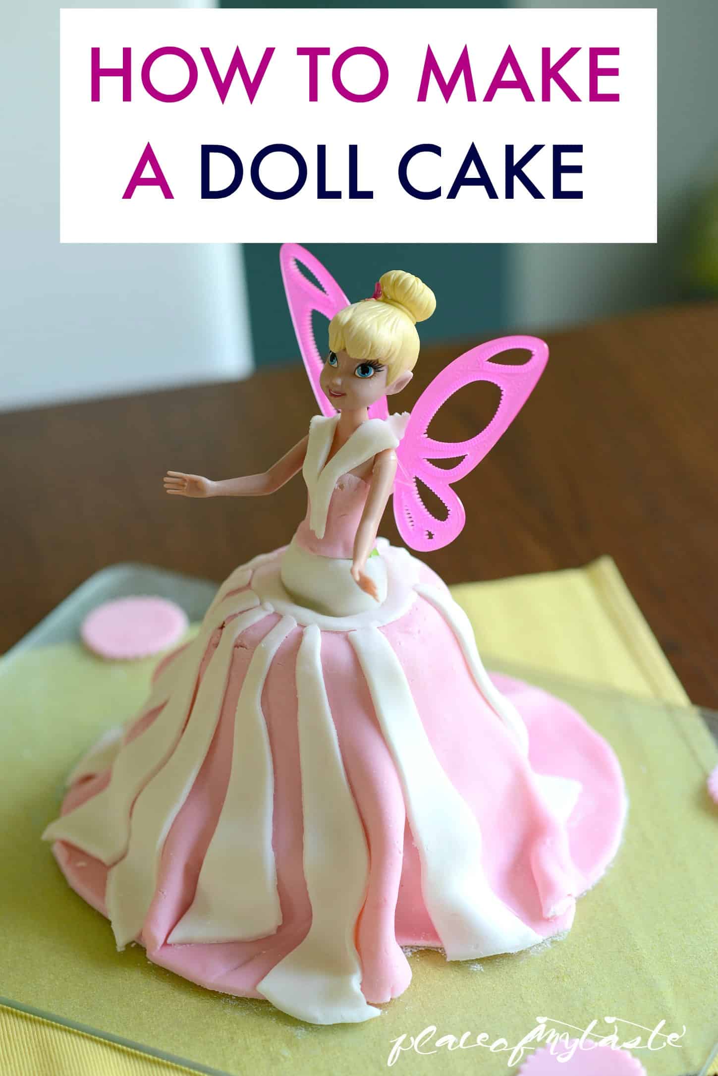 HOW TO MAKE A DOLL CAKE
