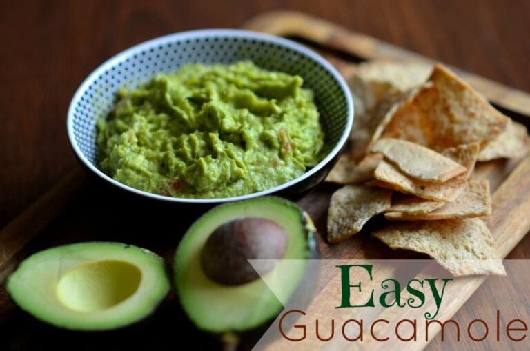 Easy Guacamole { Appetizer Recipe }