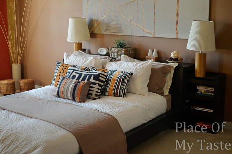 A Diy Upholstered Malm Headboard, Malm Bed Frame With Nightstand