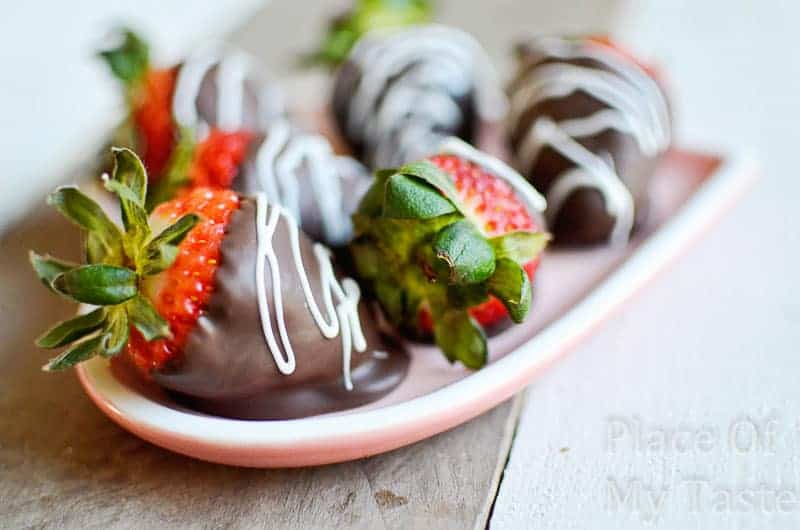 Chocolate dipped strawberries @placeofmytaste.com-8