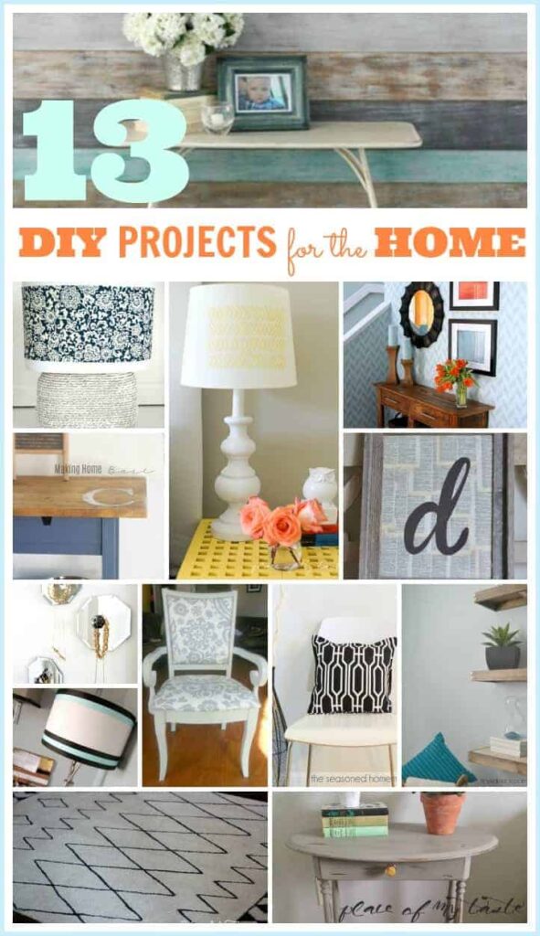 13 DIY PROJECTS FOR THE HOME @placeofmytaste.com