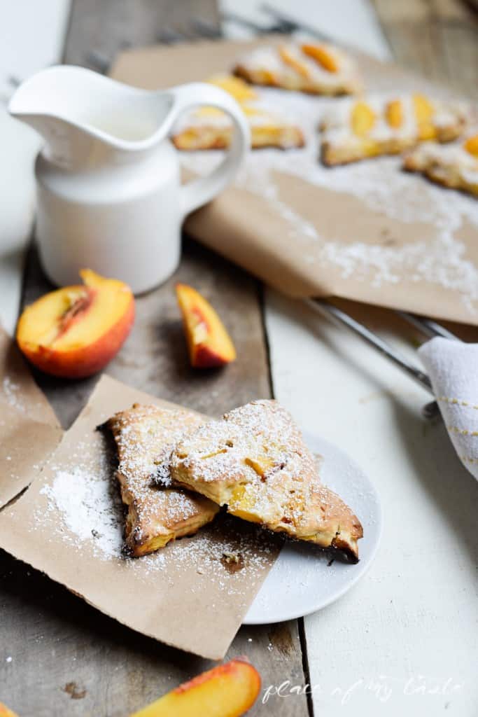 Peach Scone |Place Of My Taste