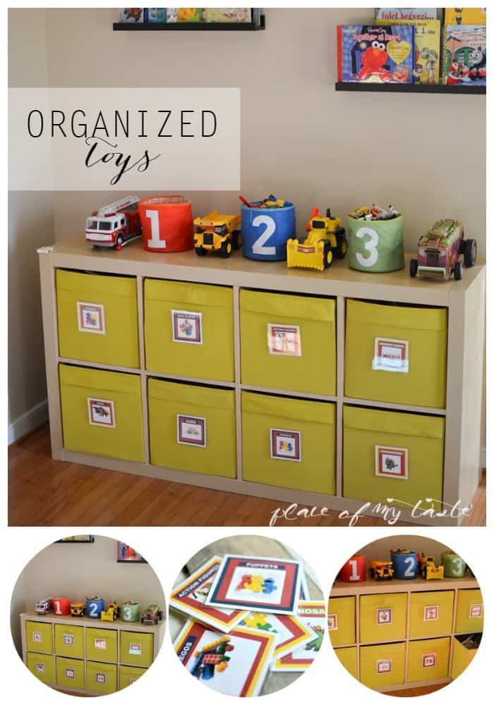 Organized toys