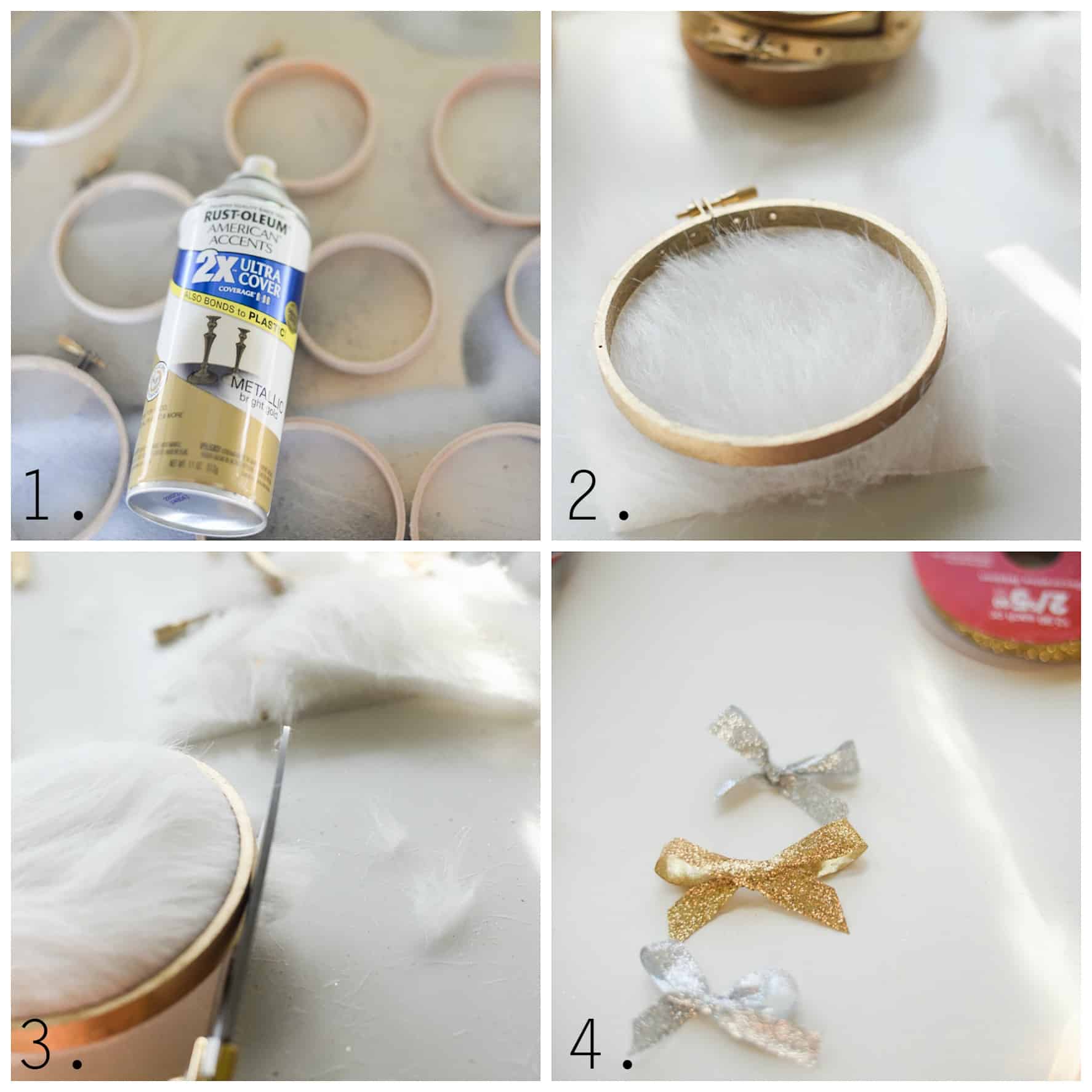 DIY fur Christmas ornament...