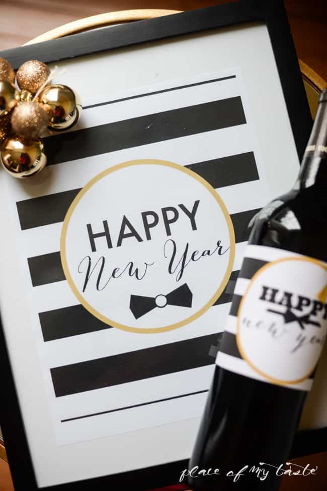 FREE NEW YEAR'S EVE PRINTABLES