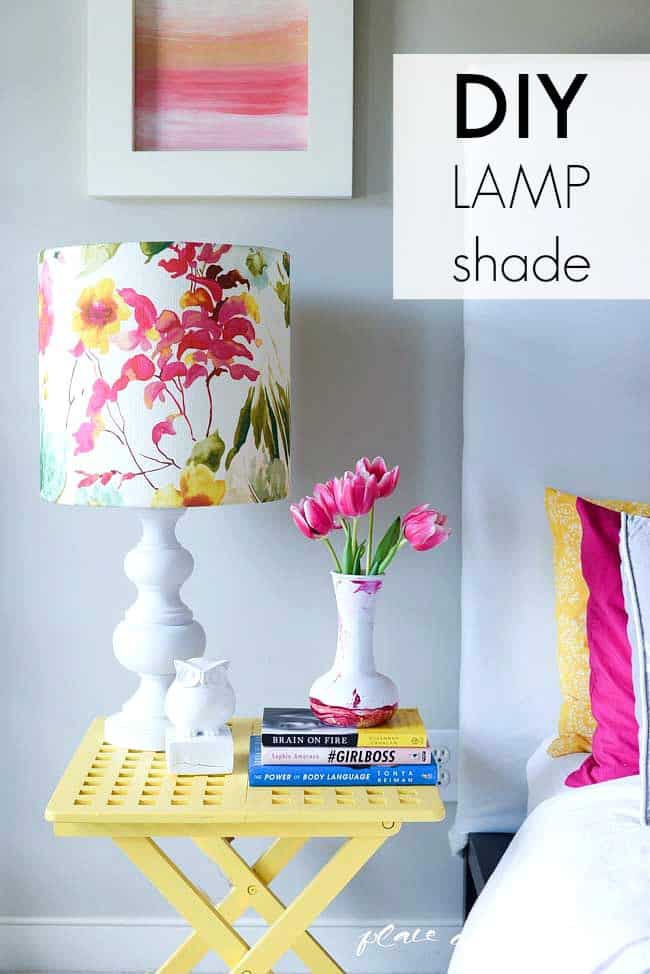 DIY lampshade with I LIKE THAT LAMP KIT-