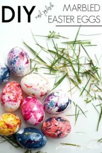 MARBLED EASTER EGGS