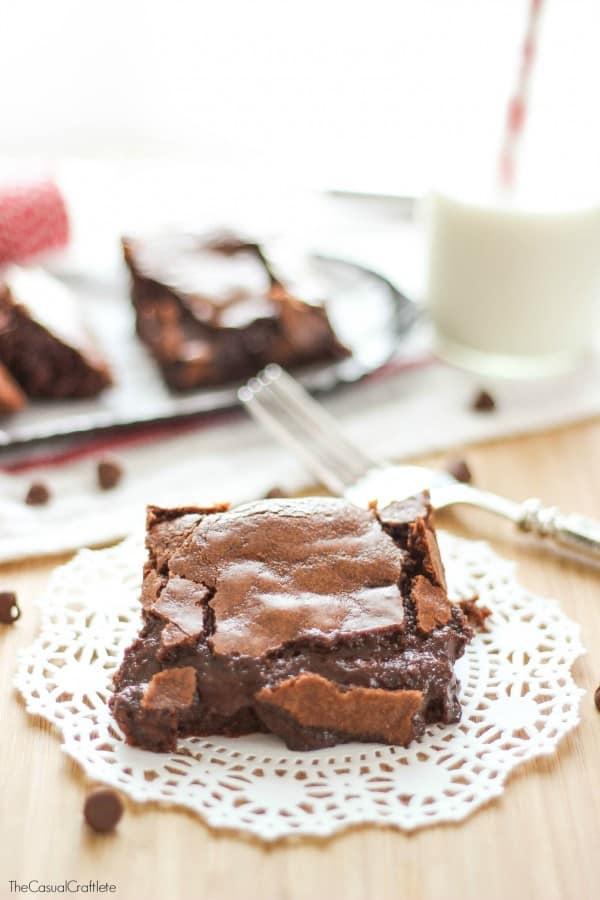Made From Scratch Gooey Brownies from www.thecasualcraftlete.com