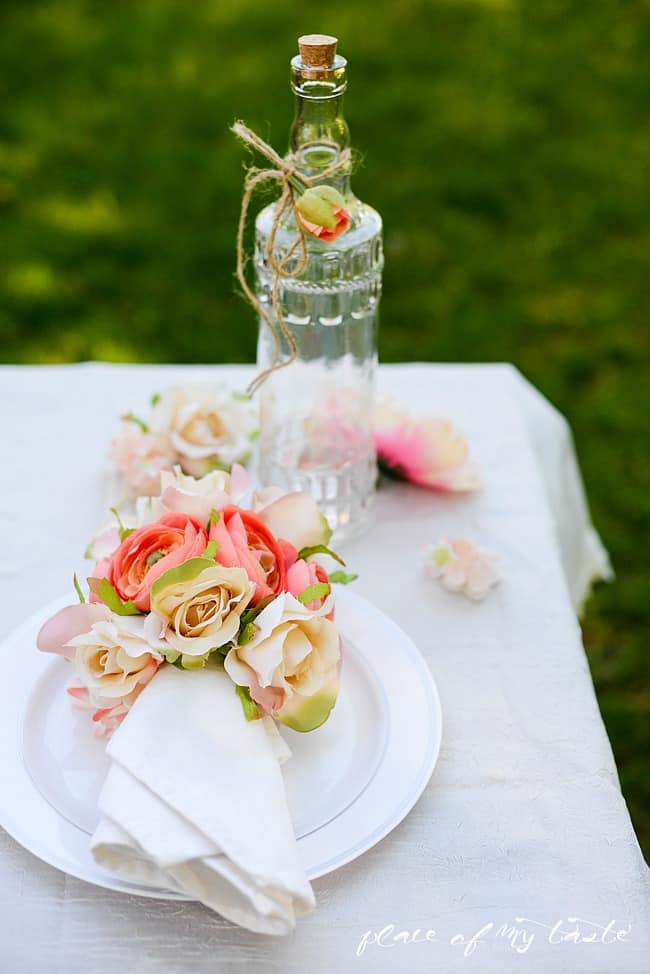 Styro Foam napkin ring