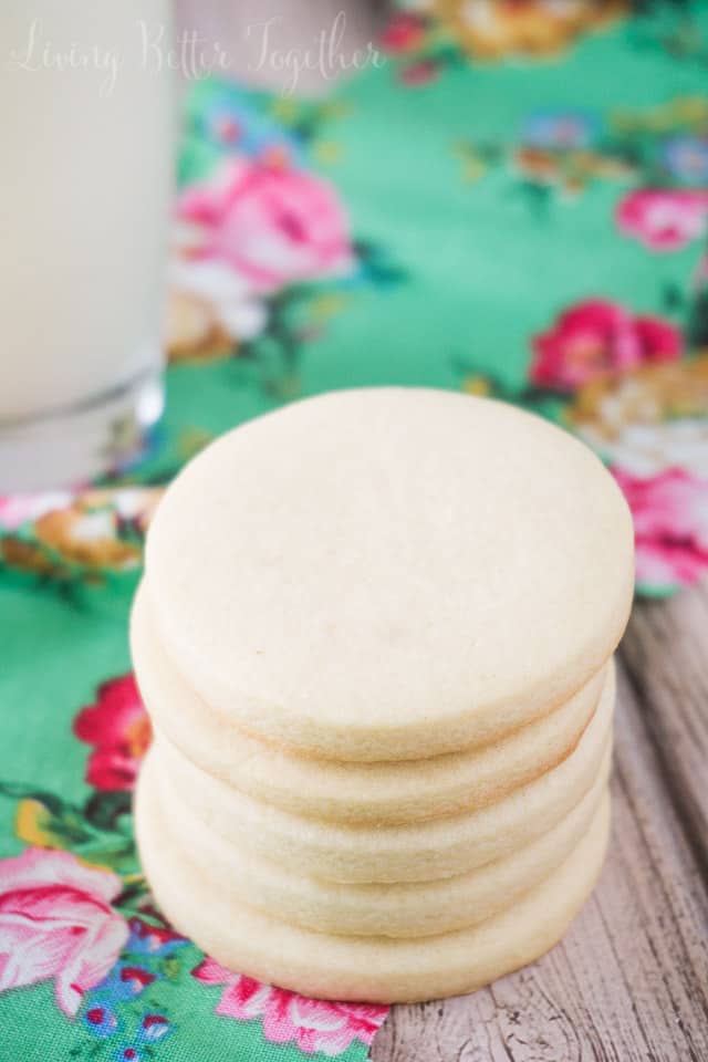 These Classic Sugar Cookies are perfect for decorating for the holidays or eating plain!
