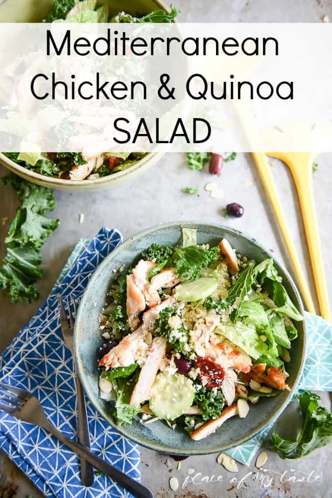 Mediterranean Chicken & Quinoa SALAD