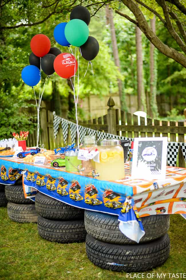 Party Ideas For Boys Hot Wheels Party Printables Place Of