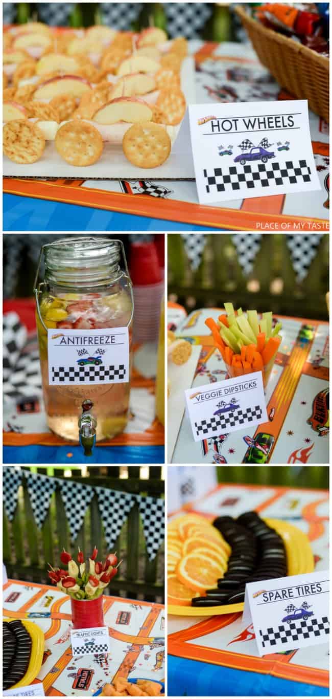 Hot Wheels Birthday Party Ideas  Food, Activities and Free Printables!