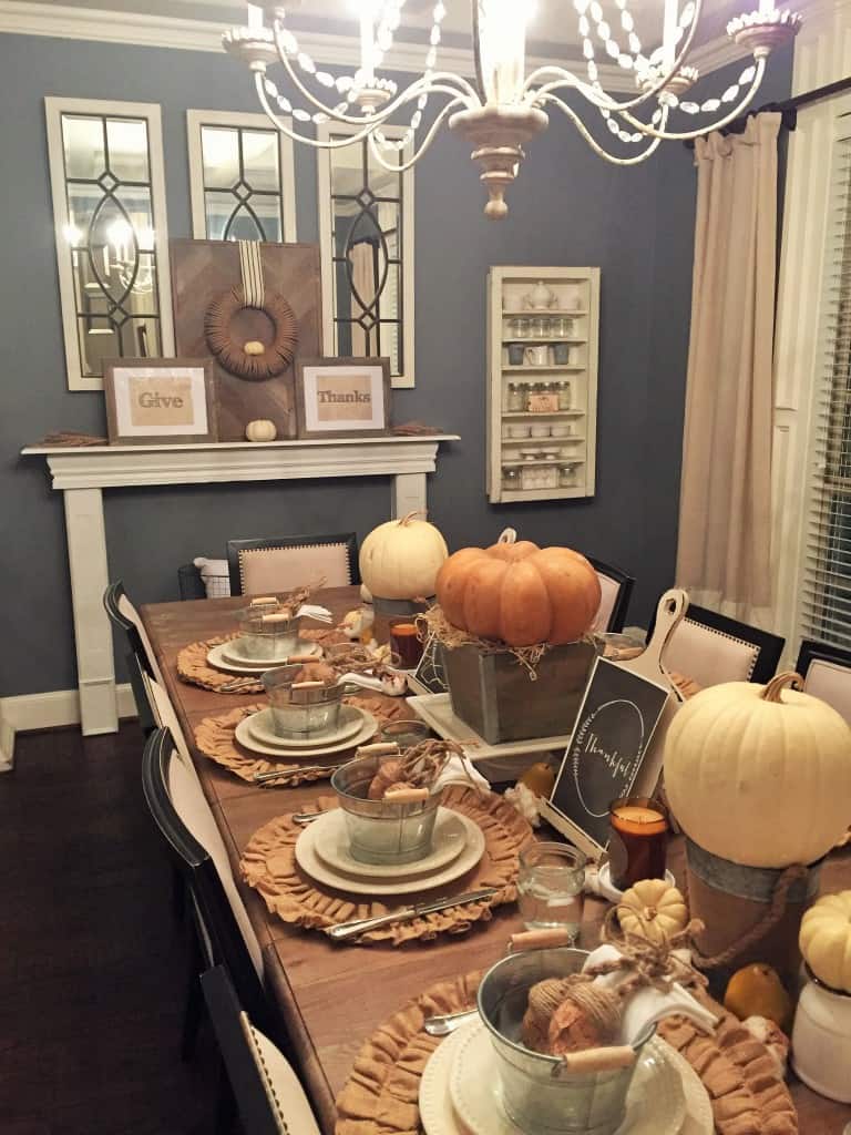 Thanksgiving Place Setting Decorations