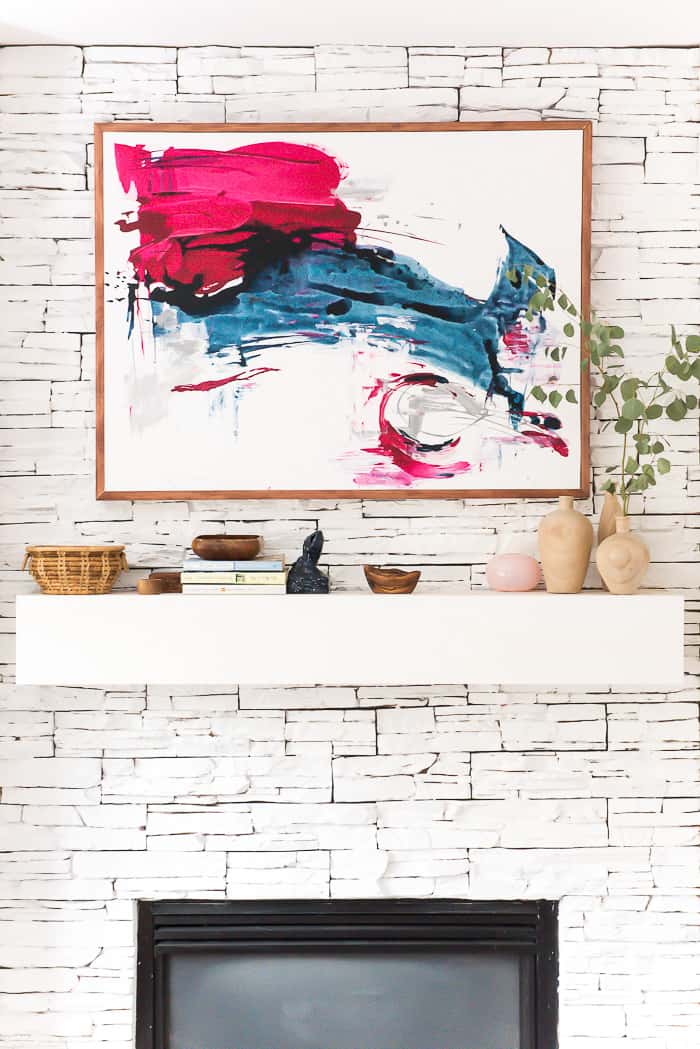 This easy DIY tutorial will show you how to frame a canvas. I love to display my art pieces and by framing a canvas it will look much more professional.
