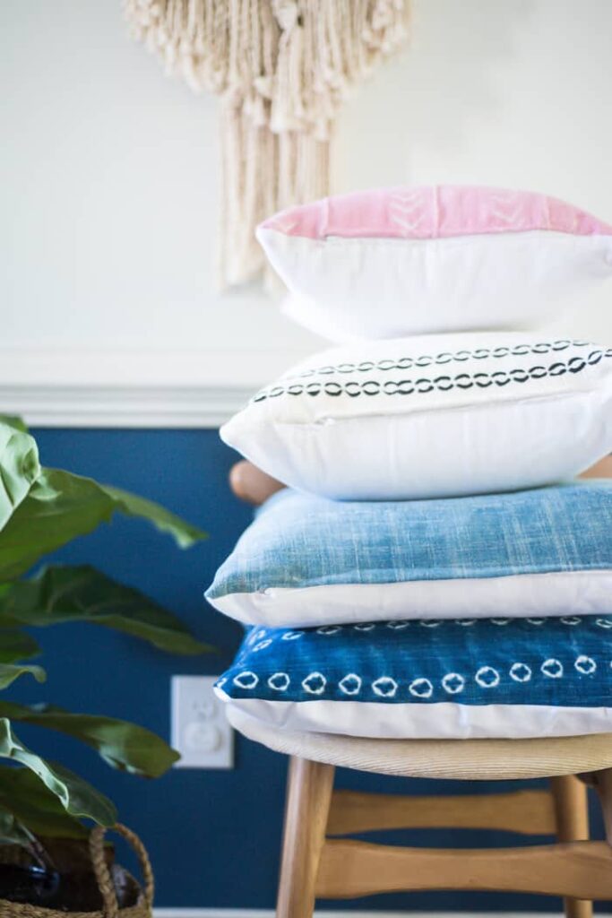 I will show you how to make an easy zippered pillow cover that you will love! Pillows are the easiest to swap out, so let's do this!