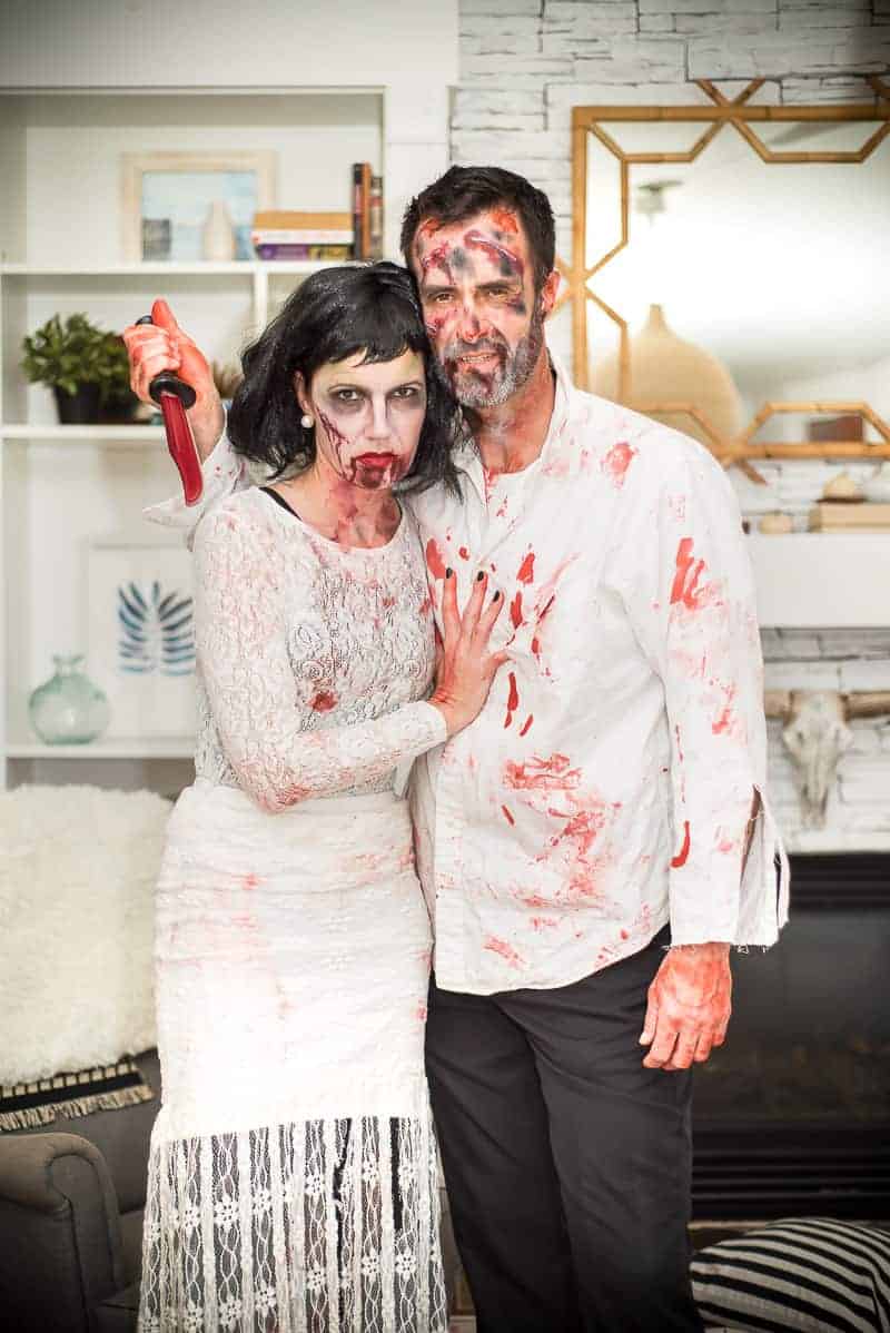 zombie bride and groom
