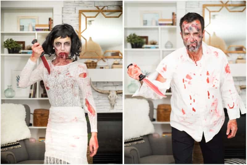 zombie couple halloween costumes