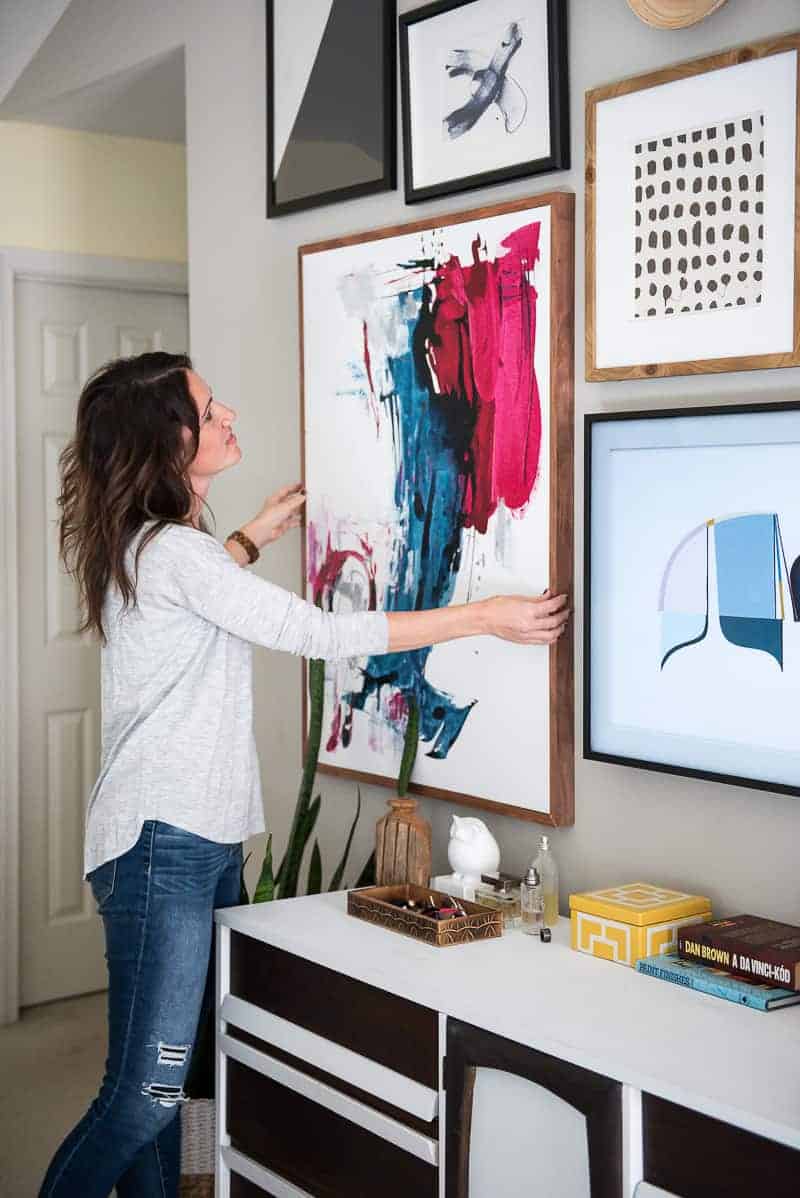 Creating a Gallery Wall with The Frame TV — OLD BRAND NEW