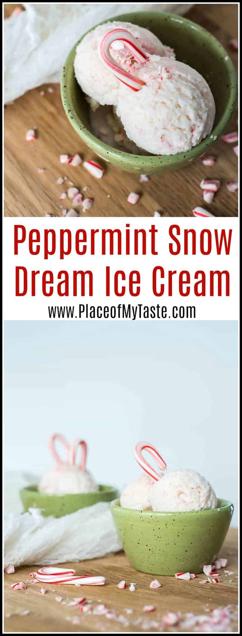 Peppermint Snow Dream Ice Cream