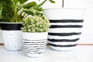 EASY PAINTED PLANTERS