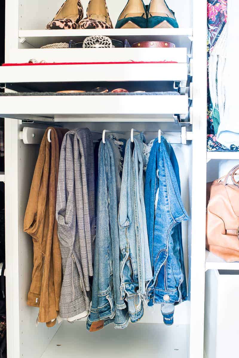 Maximizing Closet Space with IKEA Pax Closet System - The Turquoise Home