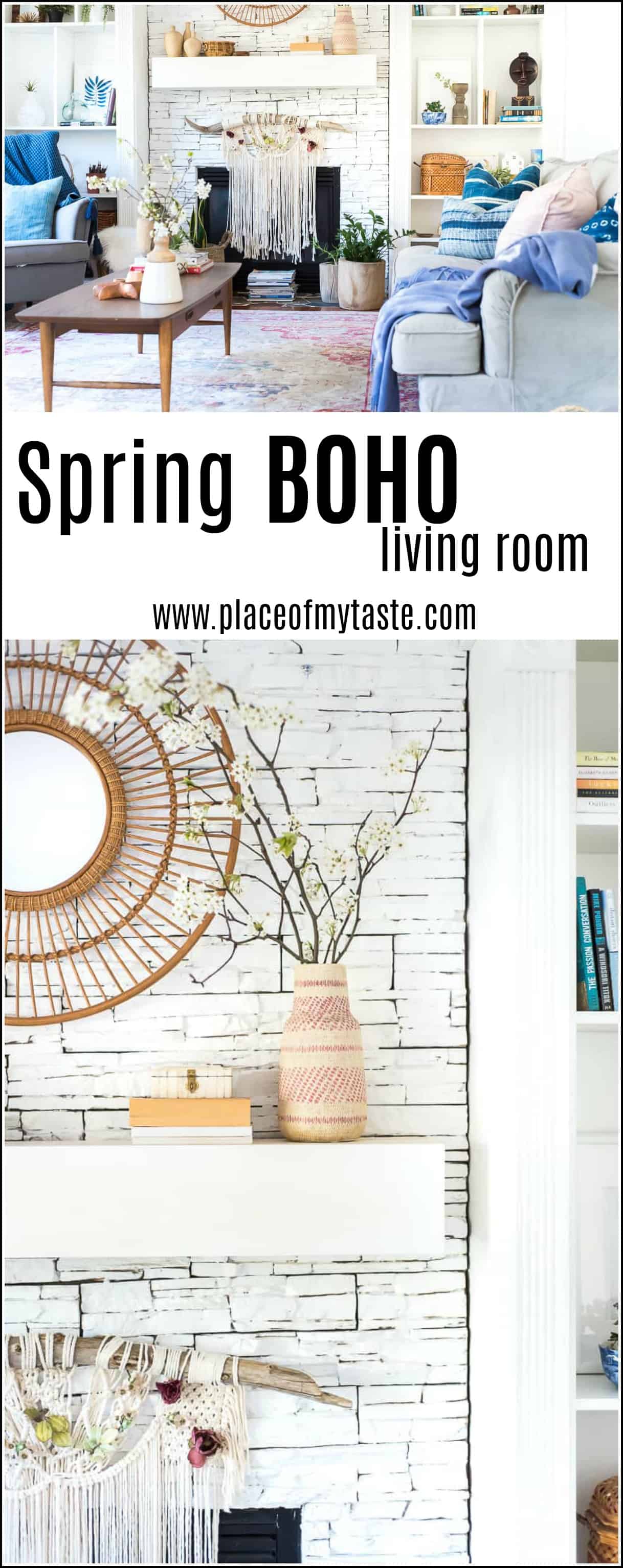 Spring BOHO makeover