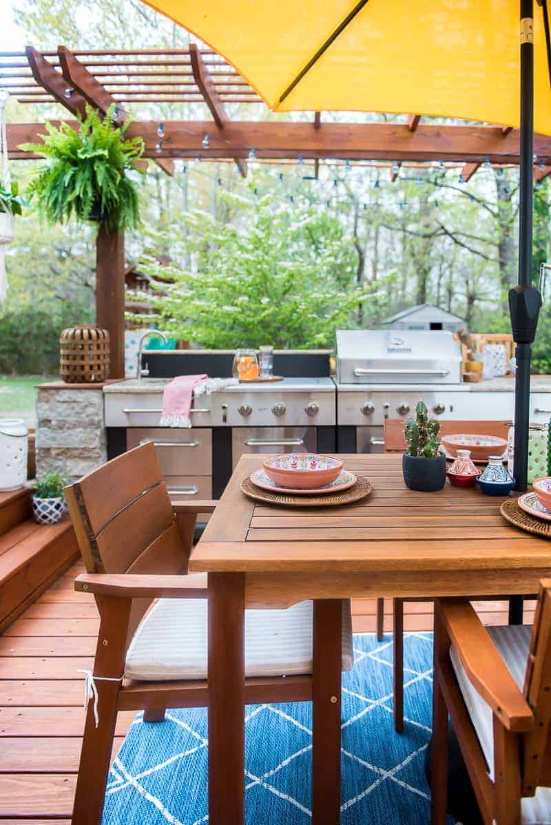 easy outdoor space refresh using