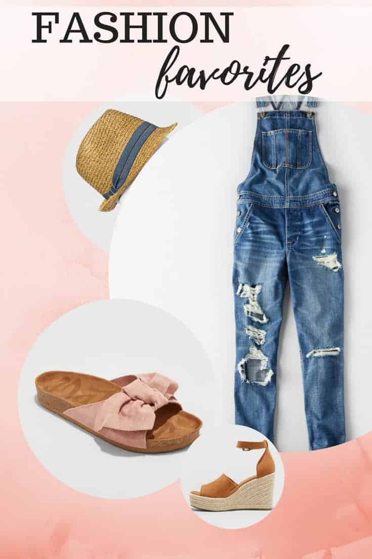 FASHION FAVORITES: JEANS OVERALLS AND SANDALS