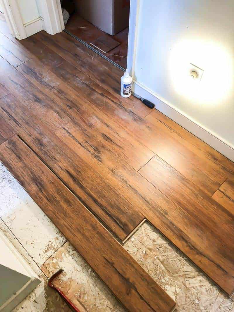 installing laminate flooring