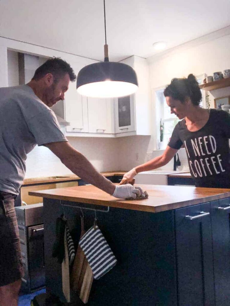 SEALING BUTCHER BLOCK COUNTERTOPS - Place Of My Taste
