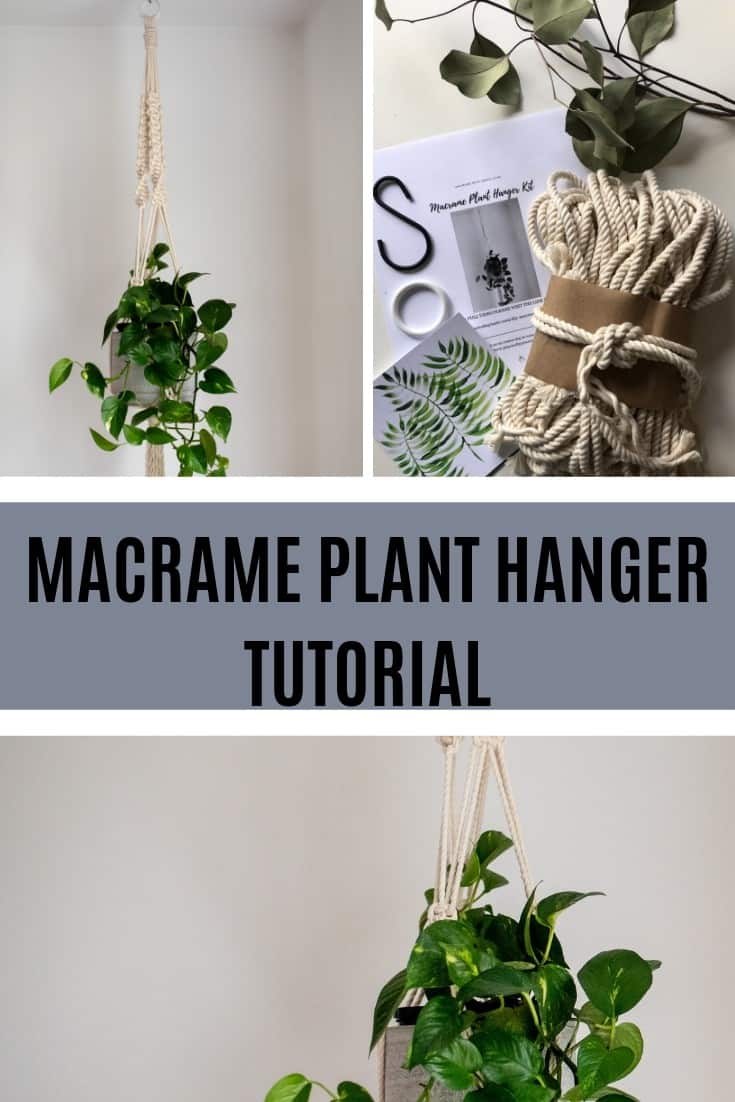 Summer Goals Plant Hanger - Beginner Plant Hanger Kit and Pattern