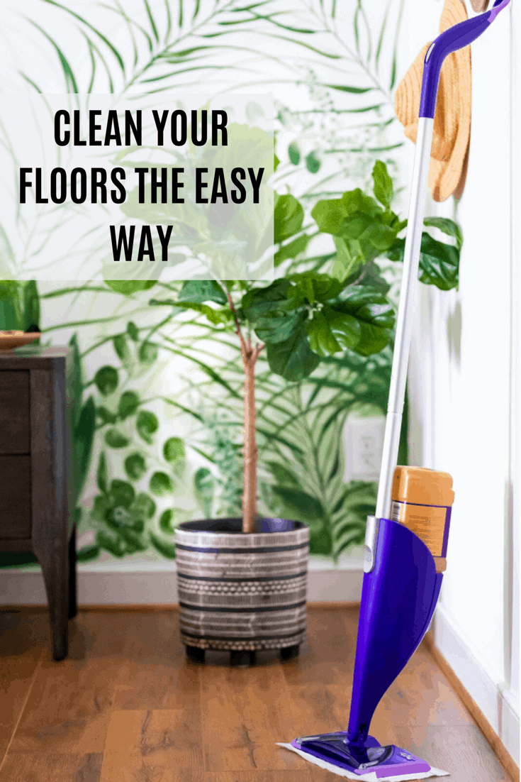 HOW TO CLEAN FLOORS  |Swiffer® WetJet™ Mop Wood Floor Starter Kit