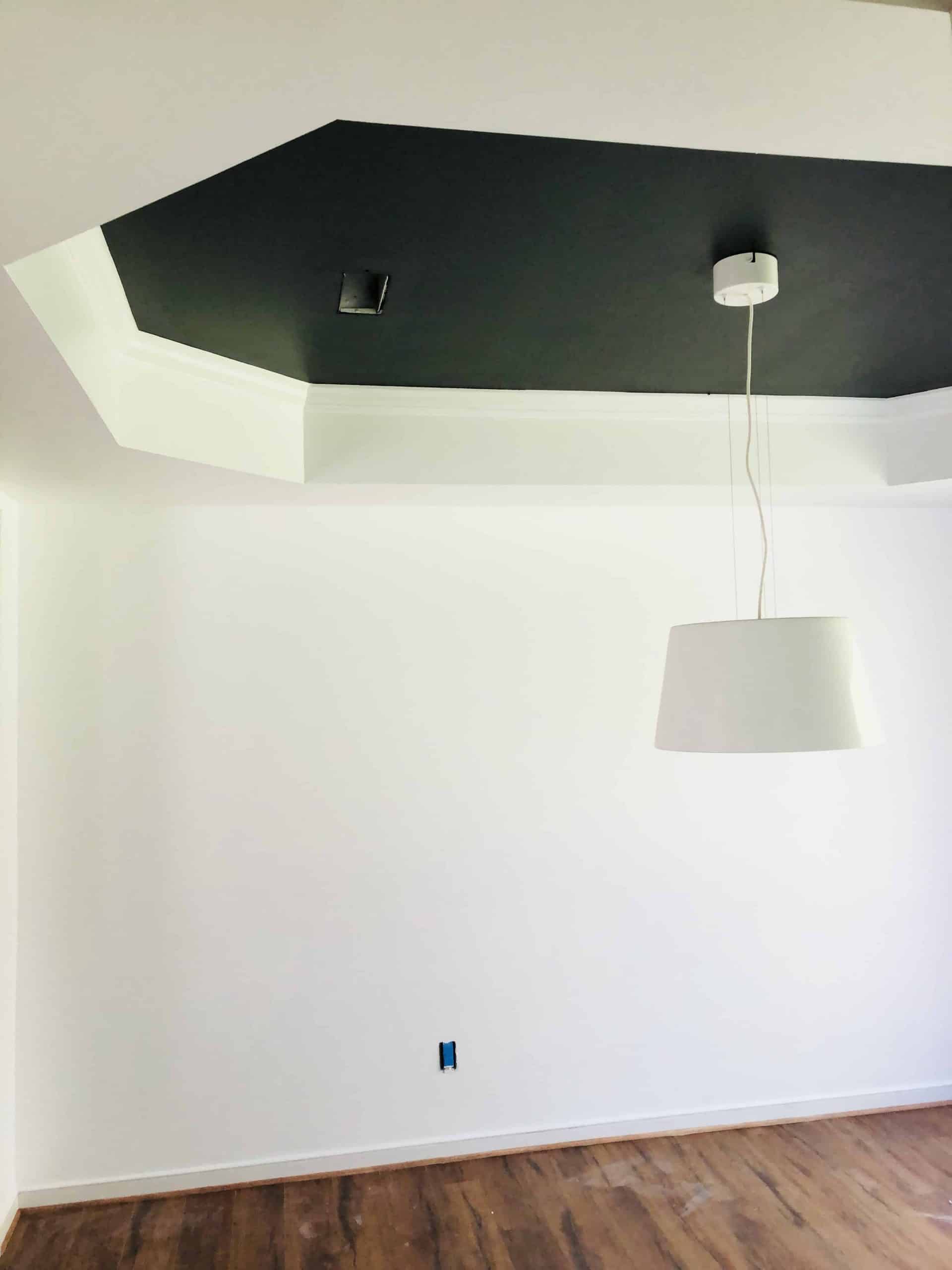 ONE ROOM CHALLENGE WEEK 3 | DARK TRAY CEILING - PLACE OF MY TASTE