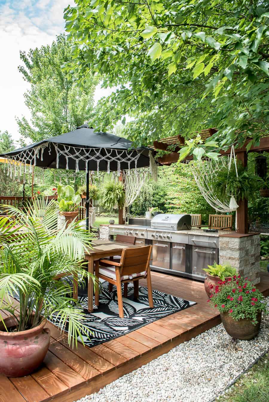 BOHO PATIO REFRESH - PLACE OF MY TASTE