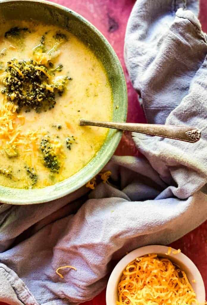 Easy Broccoli Cheddar Soup