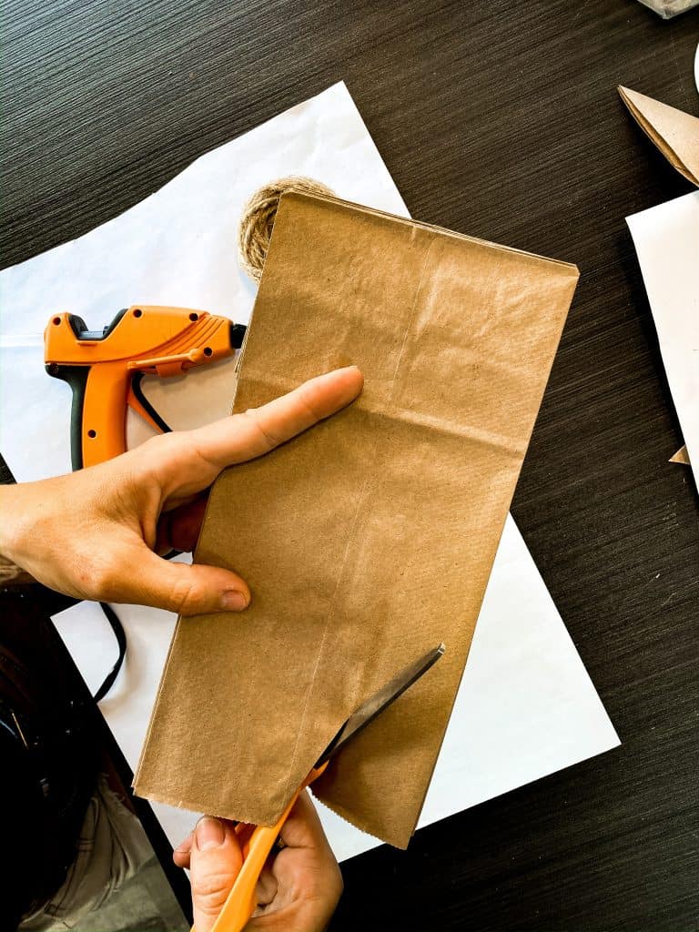 How To Make Paper Bag Stars - A Nod to Navy