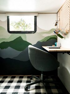 HOW TO PAINT A MOUNTAIN MURAL
